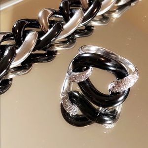 (SET) Link Bracelet & Matching Ring